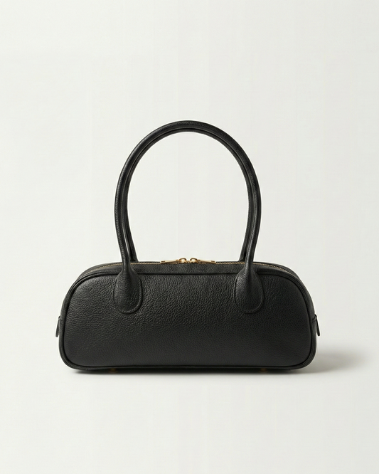 Torebka Margaux z Czarnej Skóry Naturalnej